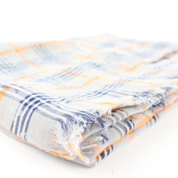 Louis Vuitton Monogram Plaid Logo Scarf 693lvs319 - Picture 7 of 12